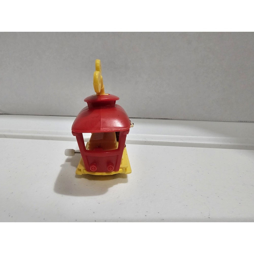 Chip and Dale Disney Wind-Up Trolley Car Toy Vintage Plastic - Picture 4 of 6